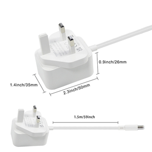 อะแดปเตอร์แปลงไฟกระแสตรง5V แบบสลับ1A 100-240V ปลั๊ก AC ติดผนังพร้อม ABS + PC กันไฟ - Product Image 1
