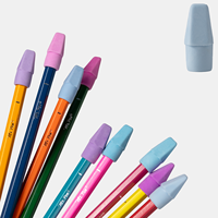 Gommes à effacer colorées pour crayons, embouts pour crayons, cadeau pour les enfants d'école