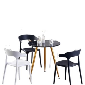 <span class=keywords><strong>Chaise</strong></span> <span class=keywords><strong>de</strong></span> salle à manger en <span class=keywords><strong>plastique</strong></span> moderne, design simple, personnalisée, <span class=keywords><strong>de</strong></span> loisirs, colorée, pour l'extérieur, le <span class=keywords><strong>jardin</strong></span>, <span class=keywords><strong>la</strong></span> maison - Product Image 6
