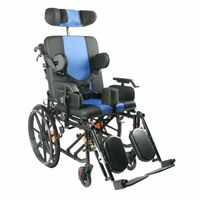 Fauteuil roulant manuel en aluminium pour personnes âgées, pneus pneumatiques, siège rembourré pour intérieur et extérieur, idéal pour les soignants - Ventes Flash