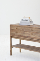 Matt Black Recycled Elm Beistell tisch im nordischen Stil Moderner Beistell tisch Wohnzimmer möbel