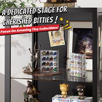 Étui de protection en acrylique pour figurines, présentoir transparent pour collection de figurines, boîte de rangement pour figurines miniatures