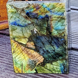 Soporte para Cubiertos de Piedra de Labradorita Natural, Organizador de Cocina, Accesorios de Piedras Preciosas, Proveedor Mayorista, Artículo Duradero, Regalo - Product Image 3