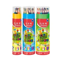बच्चों 12/24/36 रंग में पर्यावरण के अनुकूल रंगीन पेंसिल कागज ट्यूब रंग पेंसिल सेट