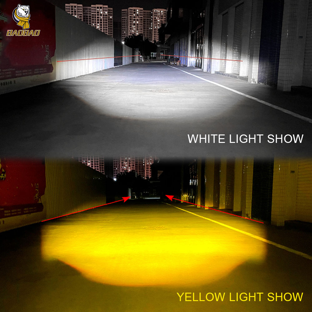 Jaune et blanc