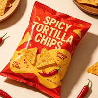 Sacs d'emballage pour snacks imprimés sur mesure à prix d'usine, sachets en plastique de qualité alimentaire résistants à l'humidité pour le stockage des snacks