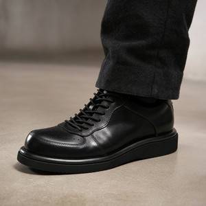 Zapatillas de deporte de moda Black Warrior, zapatos informales de cuero genuino para <span class=keywords><strong>hombre</strong></span>, zapatos de trabajo estilo <span class=keywords><strong>Air</strong></span> <span class=keywords><strong>Force</strong></span> <span class=keywords><strong>1</strong></span> - Product Image 1