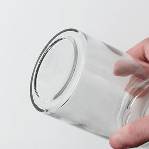 Prix usine 100ml 180ml 8oz petits pots de confiture en verre à tube rond avec couvercle profond stockage cornichon alimentaire avec couvercle profond à vis - Product Image 3