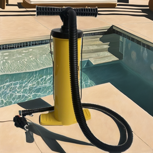 Pompe à air manuelle haute pression la plus vendue pour gonfler piscines, équipements de surf, accessoires, tentes, kayaks, matelas – Facile à utiliser - Product Image 2