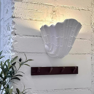 <span class=keywords><strong>Applique</strong></span> <span class=keywords><strong>murale</strong></span> en plâtre LED moderne blanche Wabi-sabi en forme de coquillage pour chambre à coucher, vente en gros, <span class=keywords><strong>applique</strong></span> <span class=keywords><strong>murale</strong></span> minimaliste française en plâtre - Product Image 6