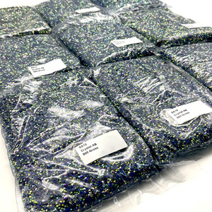 Strass thermocollants en cristal AB SS10, super brillants, durables, emballage en vrac, 70000 pièces, vente en gros, directement de l'usine - Product Image 1