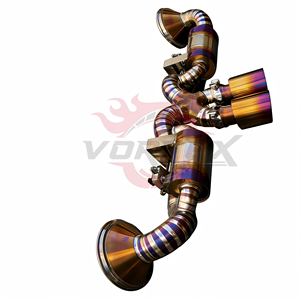 Escape Trasero Vortex Ultra Ligero de Titanio con Sistema Valvetronic para Porsche 911 992 GT3 4.0L 2022-2025, Rendimiento de Carreras - Product Image 2
