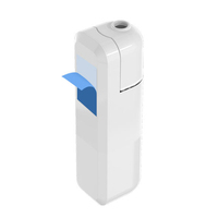 Diffuseur d'arômes pour voiture, mini, portable, rechargeable par USB, ultrasonique, avec logo personnalisé, pour aérateur de voiture.