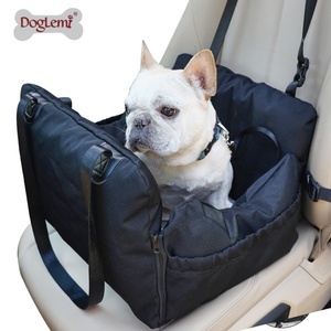 Luxury Ultra Soft Pet <b>Dog</b> Car <b>Travel</b> <b>Bed</b> Portable Oxford and Polyester Material with Animal Print Washable Car Seat Cover - Product Image 2