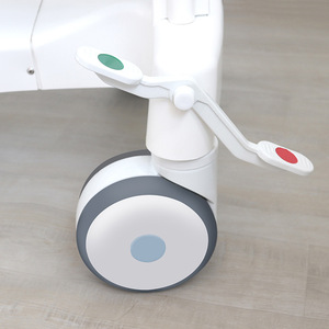 Lit médicalisé post-opératoire à 1 fonction avec levage dorsal, plateau plat, pour examen gastroscopique, chariot de transfert, prix fabricant ORP - Product Image 2