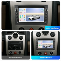 Autoradio Android 7 pouces pour Renault Mégane 1024x600 IPS CarPlay Android Auto Montage sur tableau de bord WiFi intégré Caméra de recul USB GPS