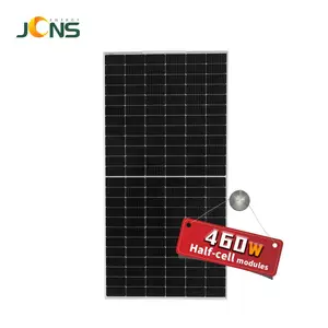JCNS toptan PV modülü güneş panelleri pil gece 440 Watt 450W 460W monokristal güneş paneli