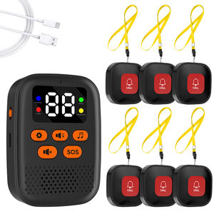 Système d'alerte médicale pour personnes âgées avec bouton <span class=keywords><strong>SOS</strong></span> d'<span class=keywords><strong>urgence</strong></span>, style montre-bracelet, prise en charge de l'application iOS, alarme sonore pour les soins à domicile et les soins infirmiers - Product Image 6