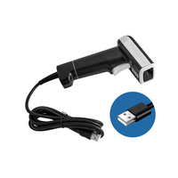 Escáner de Código de Barras Ergonómico con Diseño Anti-Caídas, Compatible con Sistemas Windows/Android/Linux