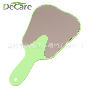 DeCare Dental Handheld <b>Mirror</b> Flat Magnifying Portable Makeup <b>Mirror</b> For Beauty Salon And Dressing Use - Product Image 5