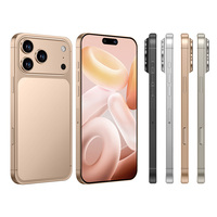 Nouveau Téléphone Débloqué 2025 Version 17 Pro Max 6,9 Pouces Smartphone 4G 5G Double SIM 16 Go+512 Go Appareil Photo 64MP Avec Logo
