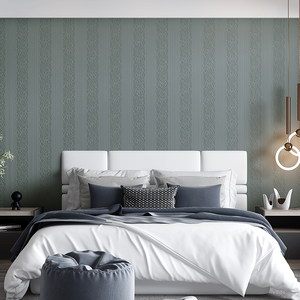 Revêtement <span class=keywords><strong>mural</strong></span> en lin de luxe moderne, papier peint, tissu antistatique, murales pour hôtel, maison, restaurant, décoration - Product Image 5