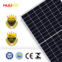 Panneau solaire monocristallin 108 cellules Module PV 400W dans les panneaux solaires pour système de stockage d'énergie solaire