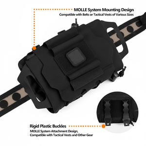 Bolsa Táctica Molle para Primeros Auxilios, Kit de Emergencia de Despliegue Rápido, Bolsa de Utilidad para Camping, Bolsa de Cinturón - Product Image 3