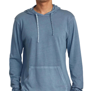 Sudadera con capucha de forro polar personalizada al por mayor para hombre, 100% poliéster, cálida, cómoda, tejido de punto, diseño sólido, ideal - Product Image 1