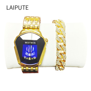 Set di regali aziendali Laipute per orologi da <span class=keywords><strong>uomo</strong></span> in acciaio inossidabile orologi da <span class=keywords><strong>regalo</strong></span> per papà <span class=keywords><strong>san</strong></span> <span class=keywords><strong>valentino</strong></span> da <span class=keywords><strong>uomo</strong></span> da polso - Product Image 1