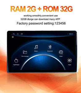 10.1&quot; HD 1280*800 <strong>Android</strong> 13 <strong>Car</strong> Headrest <strong>Monitor</strong> Tablet for Back Seat Multimedia Apple Carplay Ambient Lights BT SD - Product Image 3