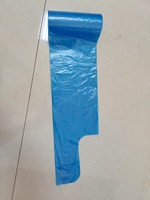 Rouleau de sacs en PE et caoutchouc pour usage domestique, recyclables, avec poignée en forme de S, fond à joint étoile, en PEHD, personnalisables, service OEM