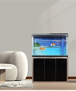 <span class=keywords><strong>Acquario</strong></span> Rettangolare in Vetro Xilong HK-1000G 240L per Uso Interno/Esterno, Fondo Ultra Bianco Trasparente Compatibile con Filtro - Product Image 3