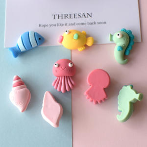 Jimat hewan laut kehidupan laut gurita kerang kuda laut jimat ikan untuk Gelang membuat perhiasan DIY - Product Image 5