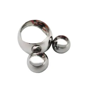 Esferas huecas de acero inoxidable Aisi 304 201, esferas de alta calidad, precio bajo