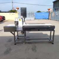 Machine à brochettes de viande de poulet électrique automatique pour la fabrication de brochettes Adana, machine à brochettes de viande efficace, équipement de transformation de brochettes de kebab