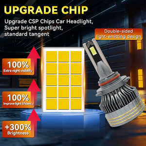 LELANPU Lampadine LED per Fari Auto D4S T10 9005 HB3, 2 Colori, 24V, H4 Canbus H7, 70W A887, per Moto e <span class=keywords><strong>Camion</strong></span> - Product Image 3