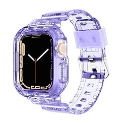 Transparent purple