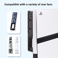Filet anti-poussière latéral en fibre imperméable à l'eau à motif limité pour console de jeu PS5 Pro