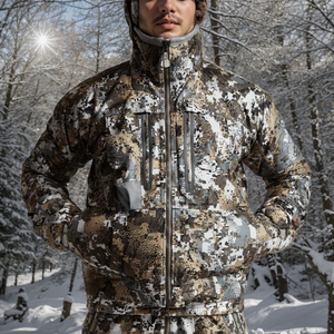 狩猎印花三层织物焚烧炉陨石夹克丛林户外狩猎男士钓鱼狩猎服装 - Product Image 5