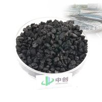 Charbon actif granulaire à base de charbon de bois, 4-8 mesh, pour le traitement de l'eau, prix de gros, 25 kg/sac