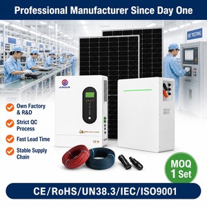 ระบบจัดเก็บพลังงานแสงอาทิตย์แบบไฮบริด โซลาร์เซลล์ 5kW 10kW 12kW 15kW 30kW ระบบพลังงานแสงอาทิตย์แบบครบชุดสำหรับ<span class=keywords><strong>บ้าน</strong></span> - Product Image 2