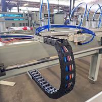 Scie à panneaux horizontale automatique CNC MAS MJK6233B, haute précision, pour le travail du bois, coupe contreplaqué, moteur 380V pour MDF