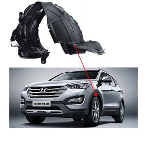 Guardabarros de rueda delantera de coche, guardabarros, piezas de revestimiento <span class=keywords><strong>interior</strong></span> para Hyundai <span class=keywords><strong>Santa</strong></span> <span class=keywords><strong>Fe</strong></span> ix45 2013 <span class=keywords><strong>2014</strong></span> 2015 2016 2017 2018 protección - Product Image 1