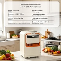 Climatiseur portable certifié SGC, refroidissement uniquement, fréquence fixe 580W, pour Shopify, MOQ 1 unité, dropshipping, breveté