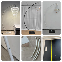 Support de lustre en métal sur mesure SMS Tall, disponible en toutes les couleurs, 3m, pour décoration de mariage, événement ou fête