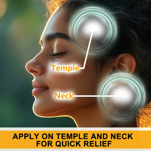 Maux de tête mal de mer mal naturel soulager la douleur crème apaisante maux de tête pommade nerf relaxant - Product Image 5