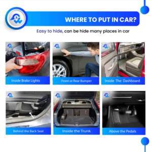 Perangkat Pelacak GPS Tahan Air GLONASS Magnetik Mini Sistem Keamanan Mobil Nirkabel Pelacak Anak-anak Pencari Lokasi Isi Ulang GeoFence - Product Image 5