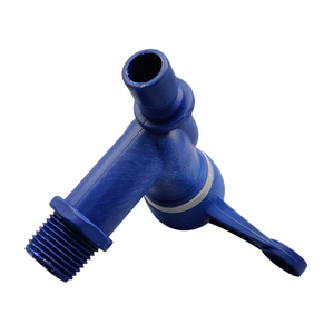 2026 Commercial Factory Supply Bathroom Water Saving PP ABS Blue DN15 Faucet Plastic Taps Bibcock - Product Image 5