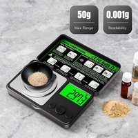 Balance électronique numérique de poche pour bijoux, précision 0,001 g, 100 g, avec écran LCD, pour peser l'or et les bijoux - Meilleure vente